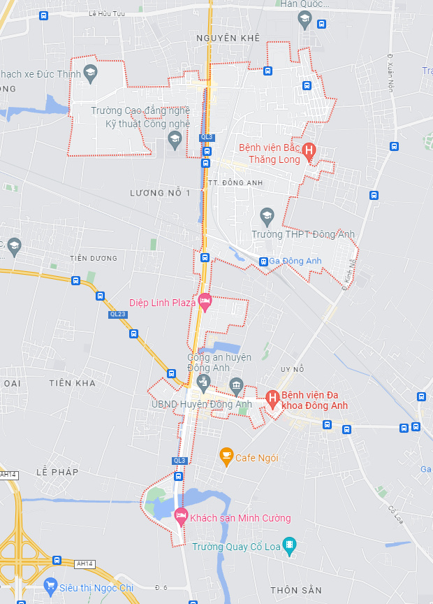 ban-do-thi-tran-dong-anh Bản đồ Thị trấn Đông Anh