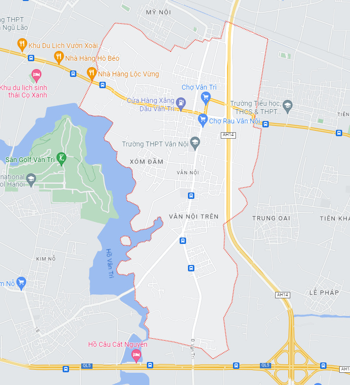 Ban-do-xa-Van-hoi-huyen-Dong-Anh Bản đồ xã Vân Nội, huyện Đông Anh