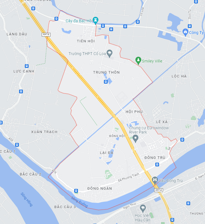 Ban-do-xa-Dong-Hoi-huyen-Dong-Anh Bản đồ xã Đông Hội, huyện Đông Anh