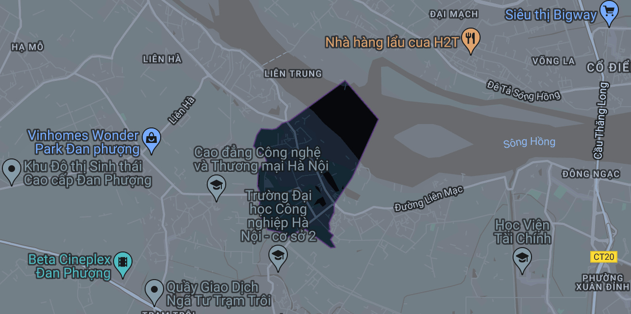 Bản đồ phường Thượng Cát