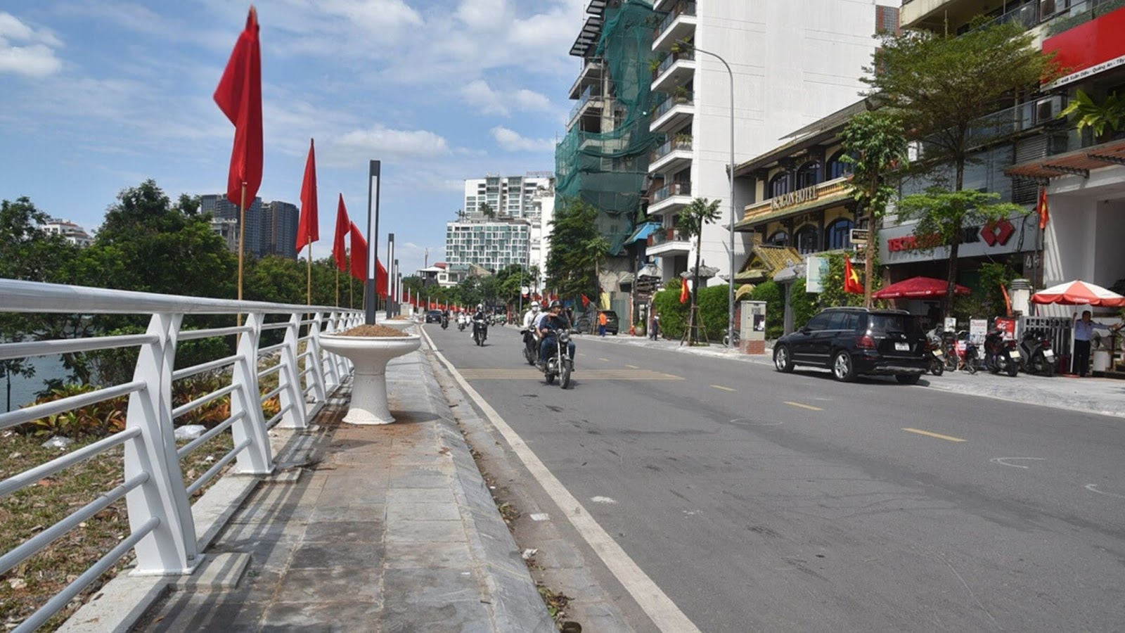 Đường Xuân Diệu góp phần đồng bộ năng lực lưu thông và hỗ trợ tích cực cho Liên minh Vuaboss quà tặng đặc biệt An Dương -  u Cơ.
