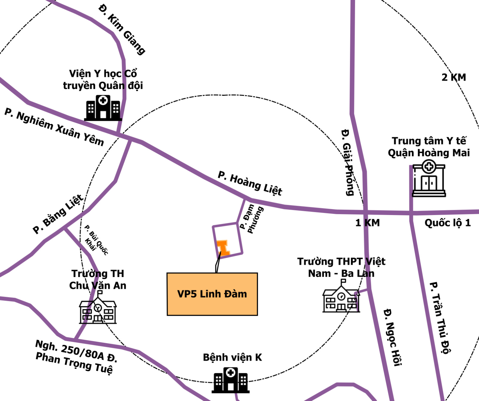Ảnh vị trí của Vuaboss liên minh giải trí 1 thế giới VP5 Linh Đàm.png