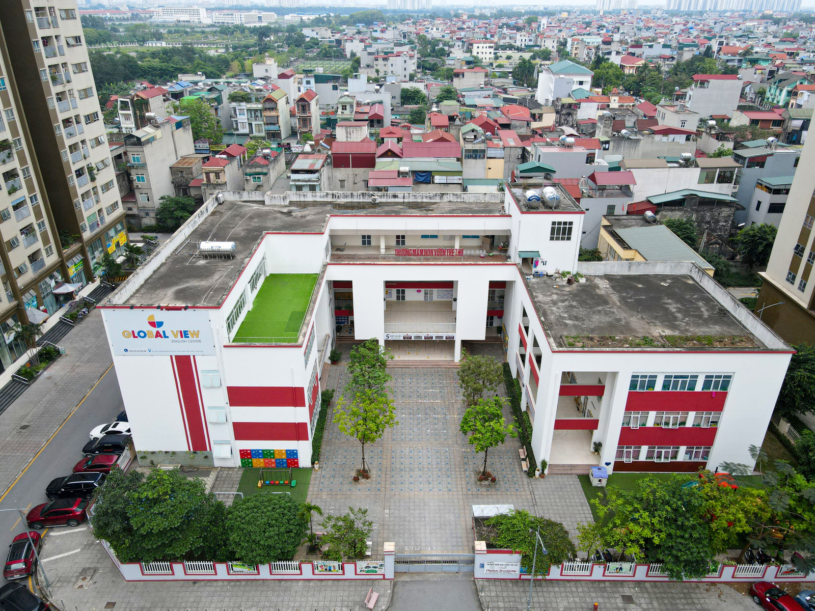 Hình ảnh thực tế trường mầm non Vườn Trẻ Thơ Chung cư The Vesta