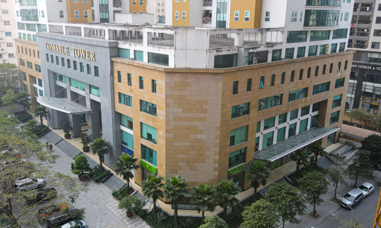 Khu thương mại dịch vụ của tòa nhà Comatce Tower.png