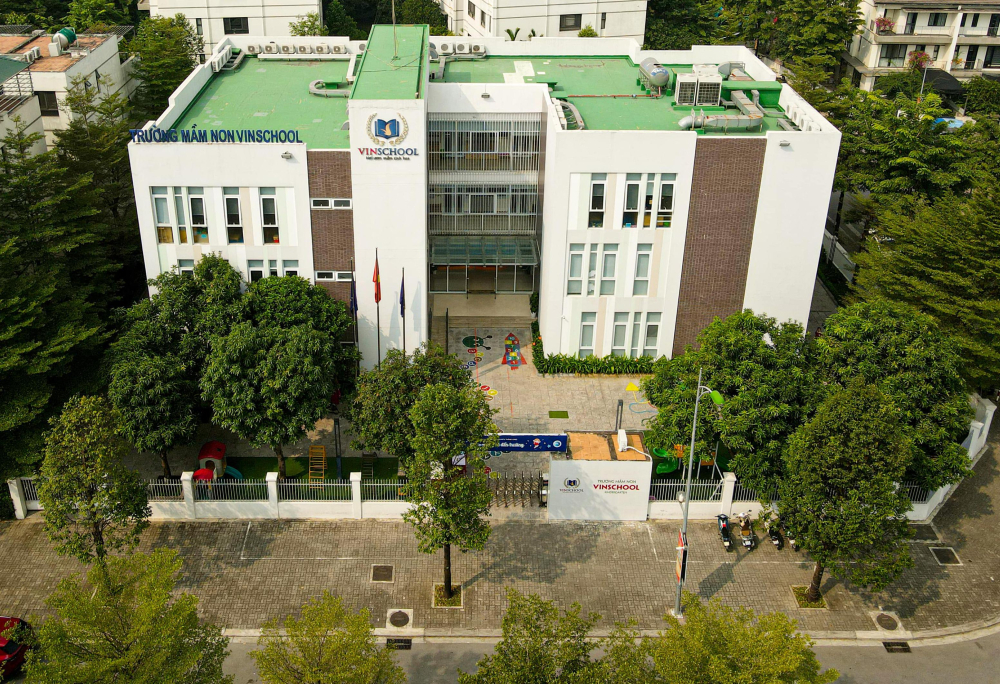 Ảnh thực tế Vinschool tại khu đô thị Nam An Khánh