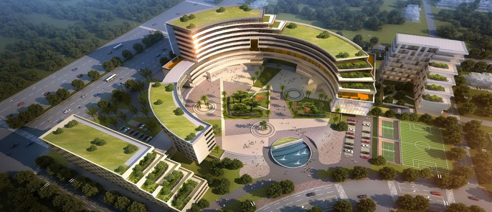 Phối cảnh Học viện Chính sách và Phát triển khu đô thị Nam An Khánh