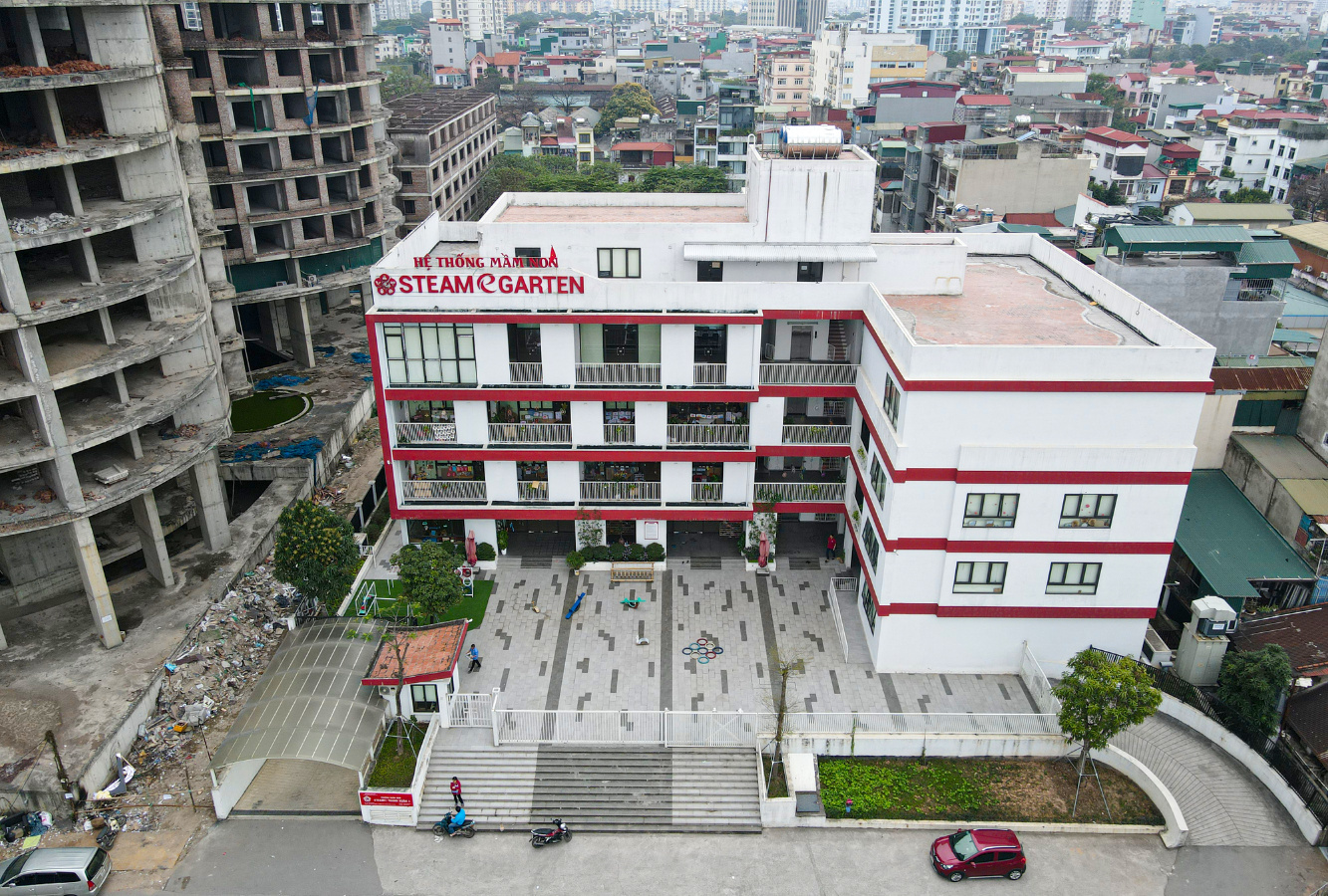Mầm non STEAMe GARTEN của Vuaboss liên minh giải trí 1 thế giới Imperial Plaza 360 Giải Phóng.png