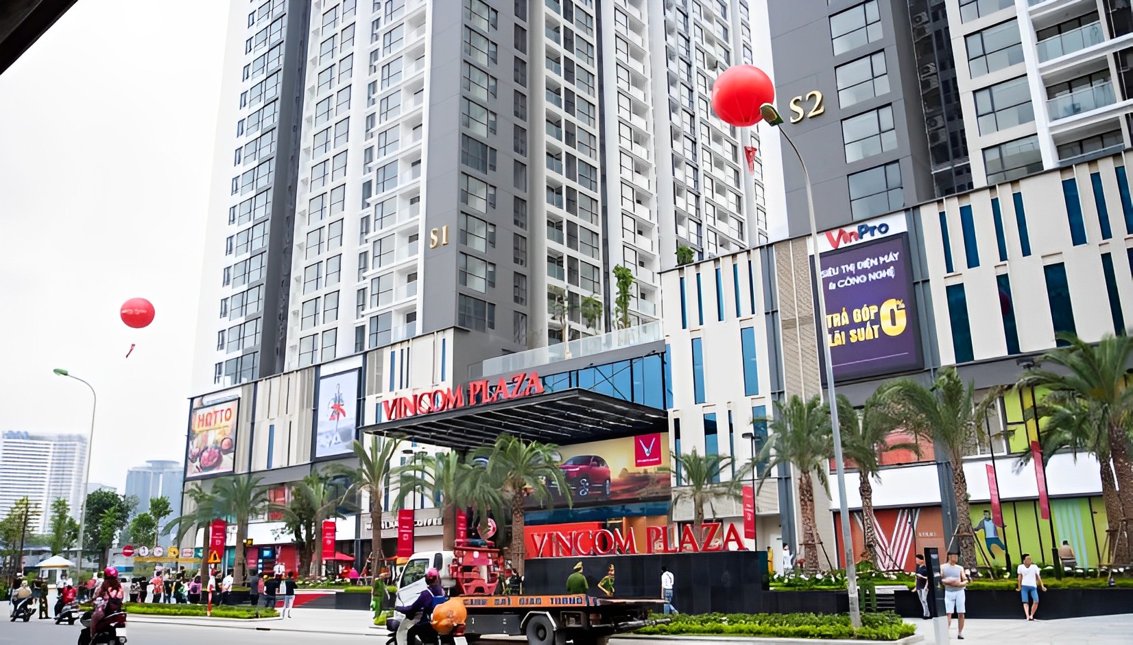 Hình ảnh thực tế Vincome Plaza Skylake