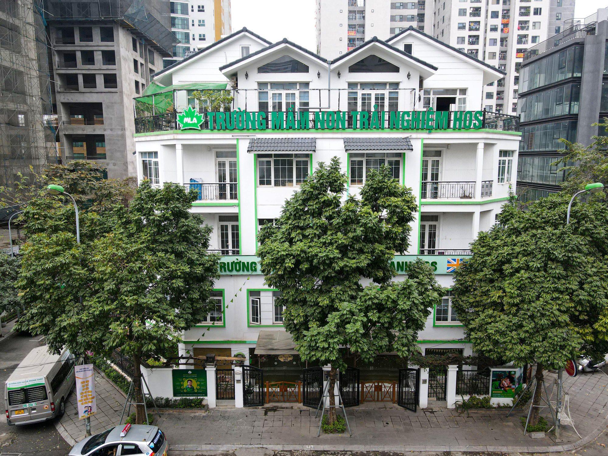 Hình ảnh thực tế trường mầm non HOS HDI Homes Nguyễn Tuân