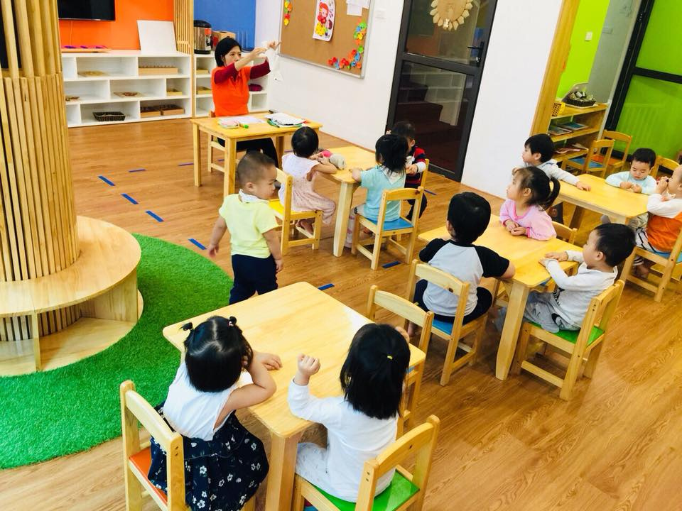 Hình ảnh thực tế Trường mầm non Anh Nhật MONTESSORI