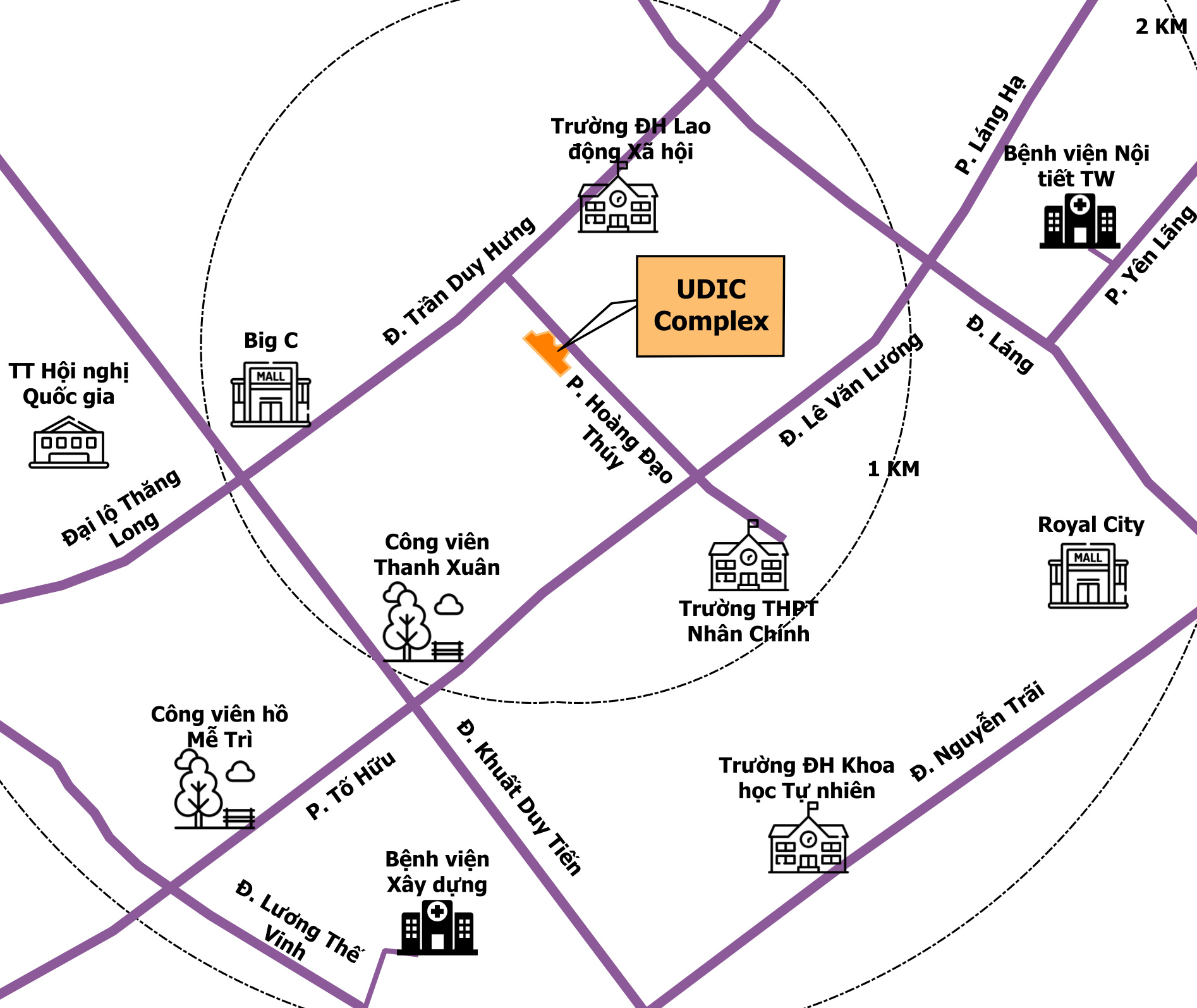 Ảnh vị trí của tòa nhà UDIC Complex.png