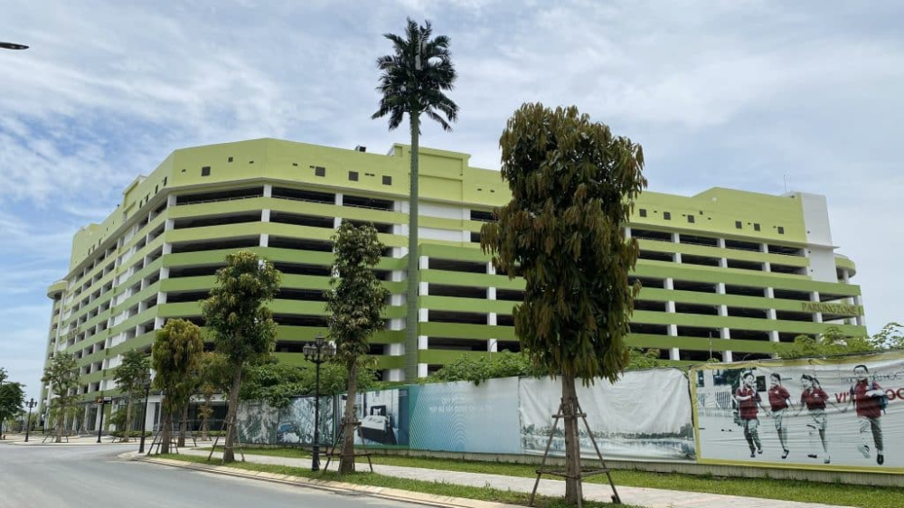 Nhà để xe nổi Parking Zone 1 Vinhomes Smart City