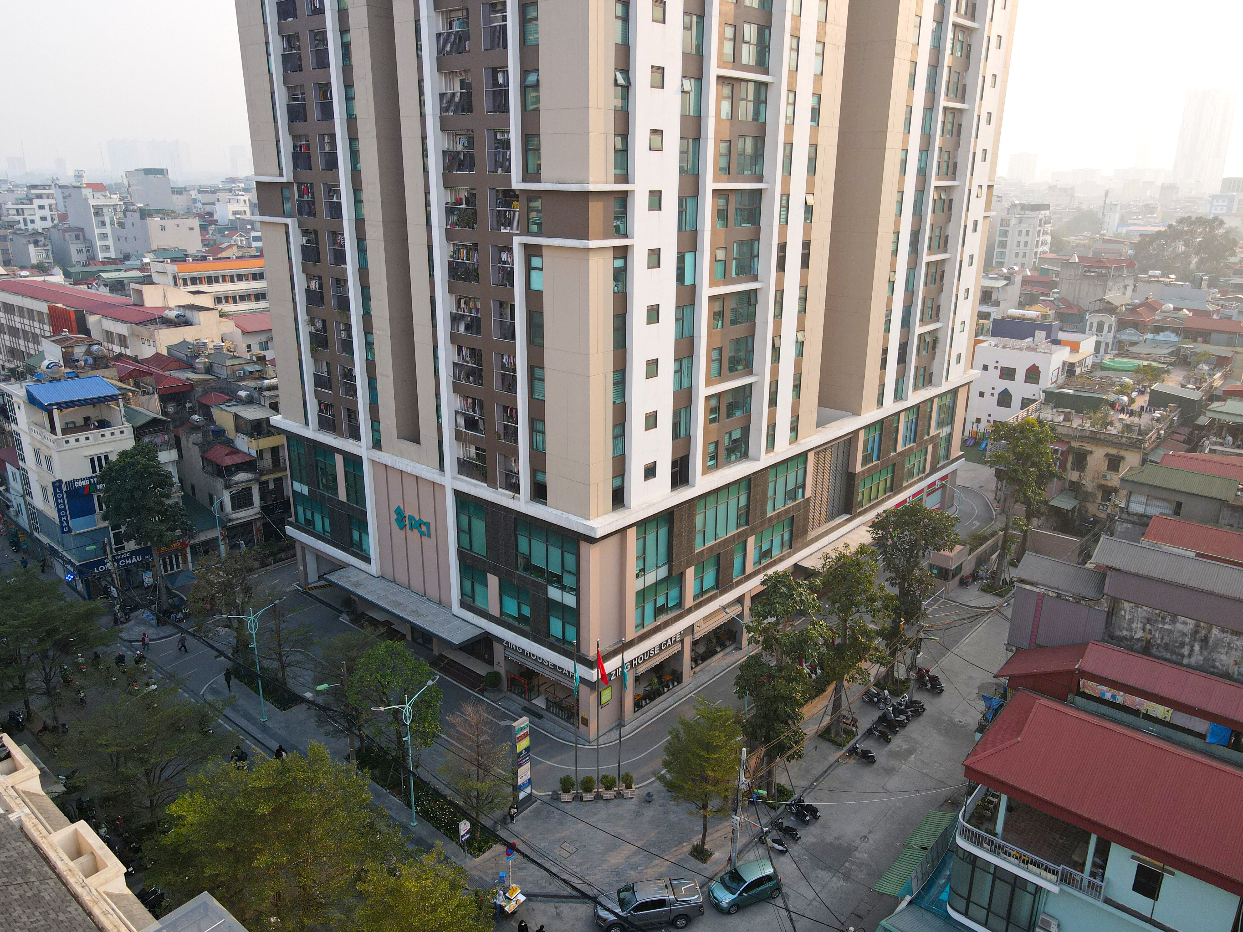 Hình ảnh thực tế trung tâm thương mại PCC1