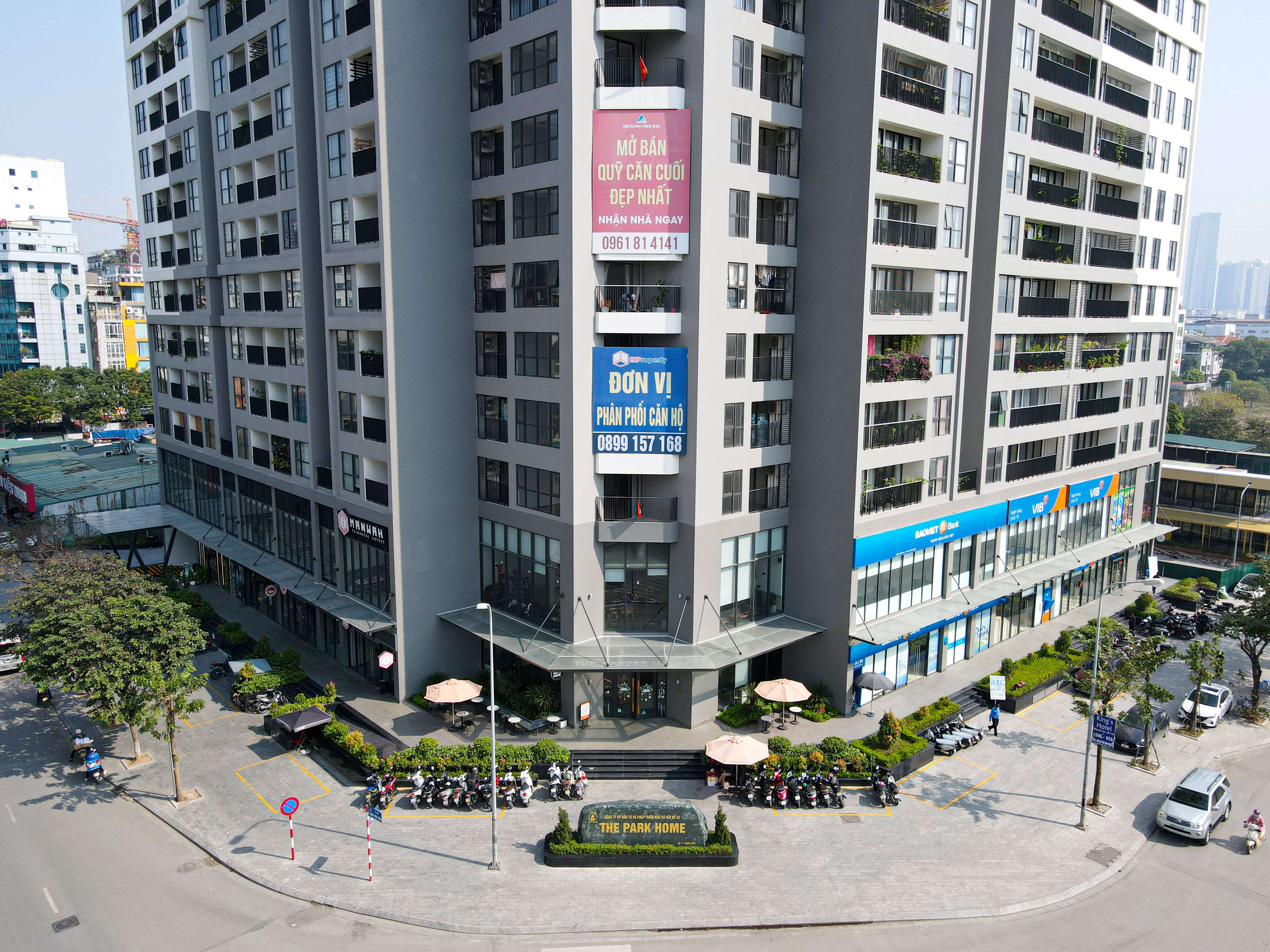 Hình ảnh thực tế trung tâm thương mại The Park Home