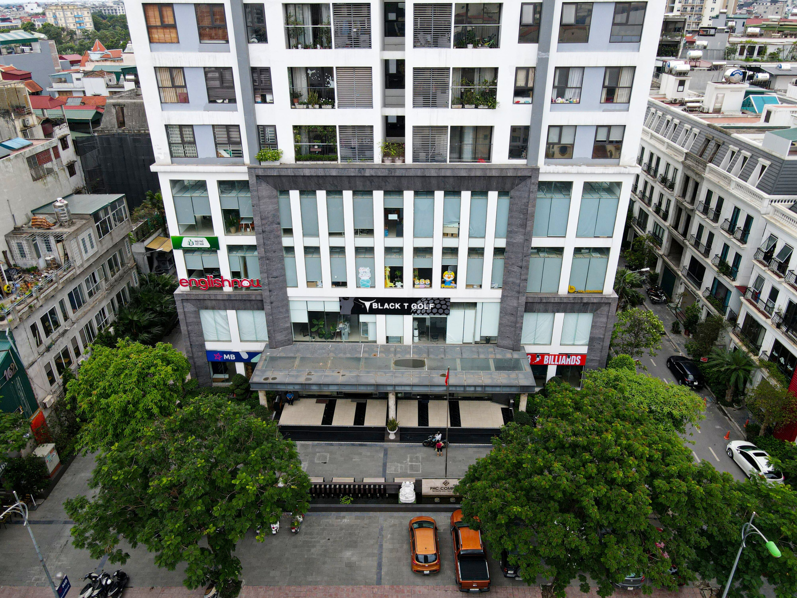Hình ảnh thực tế khu thương mại PHC Complex