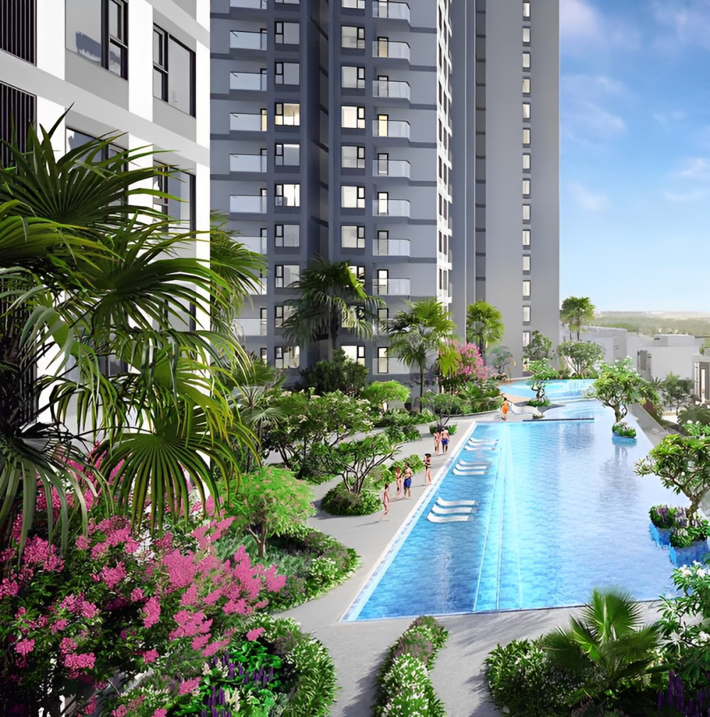 Khu vực cây xanh MHD Trung Văn