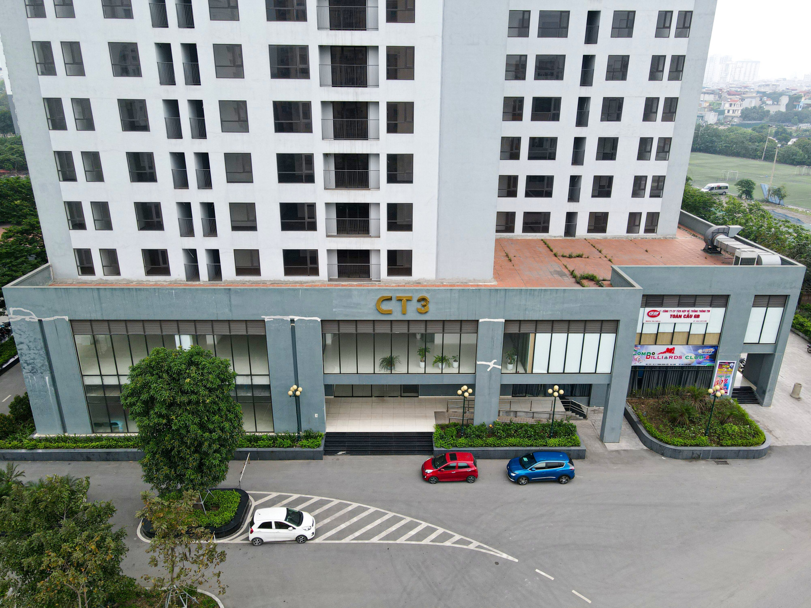 Hình ảnh thực tế khu thương mại Chung cư X2 Đại Kim