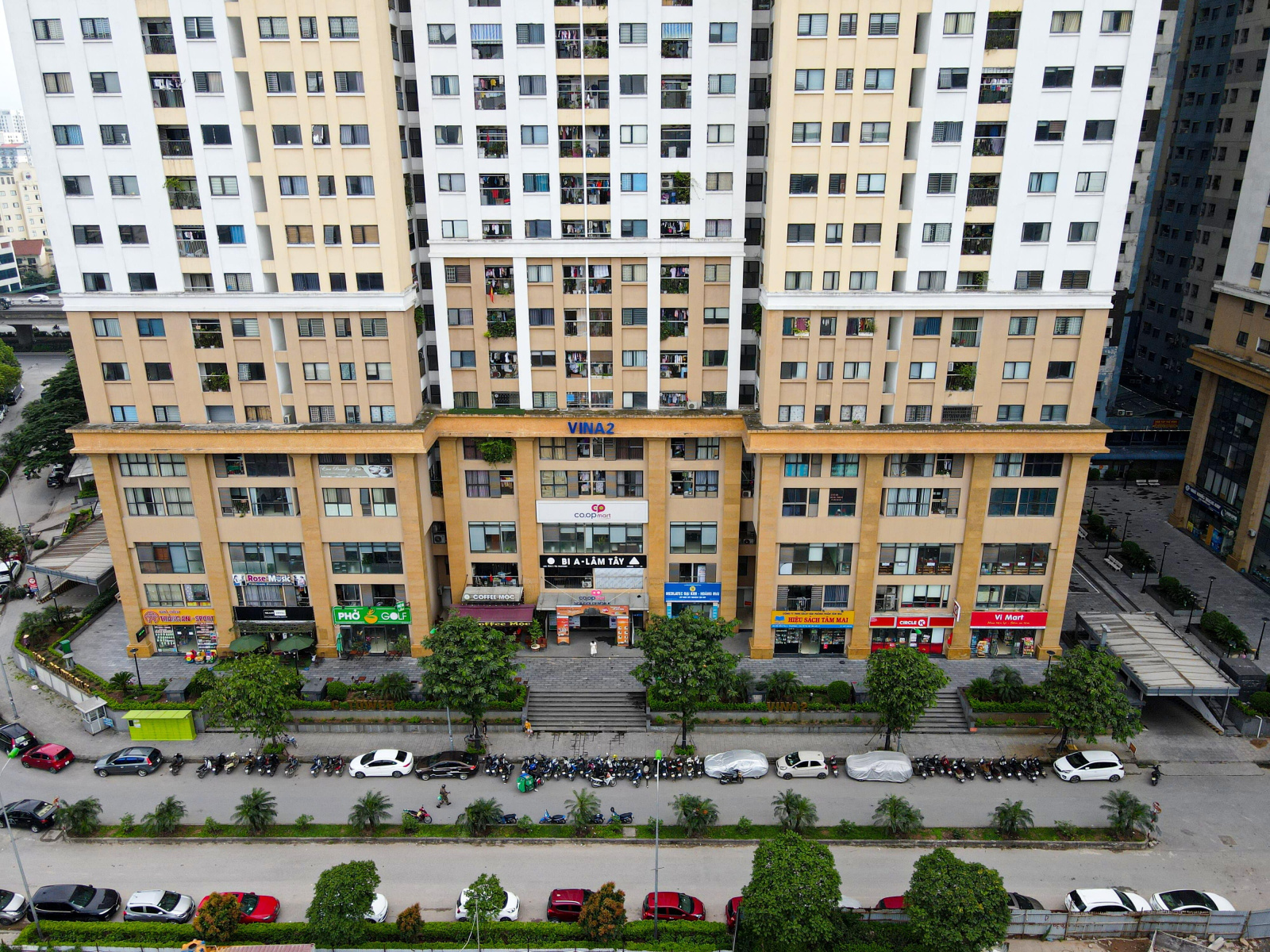 Hình ảnh thực tế khu thương mại Khu đô thị Kim Văn - Kim Lũ