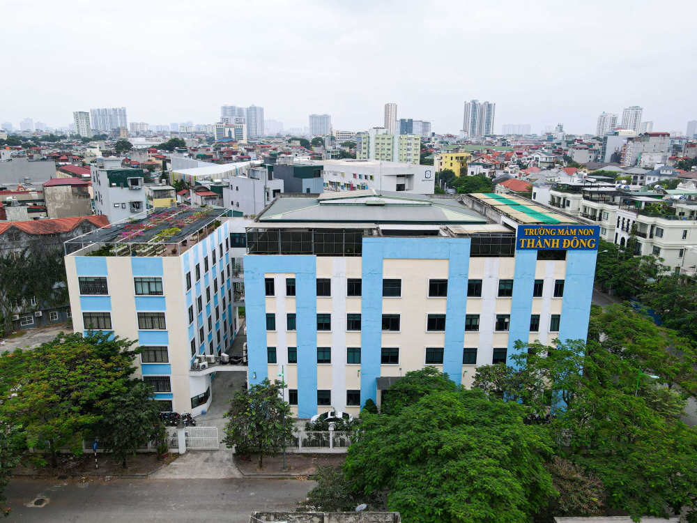 Trường mầm non tại khu đô thị mới Phùng Khoang