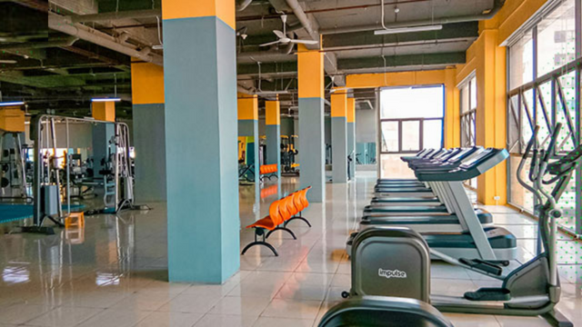 Phòng tập gym tại khu đô thị Tân Tây Đô