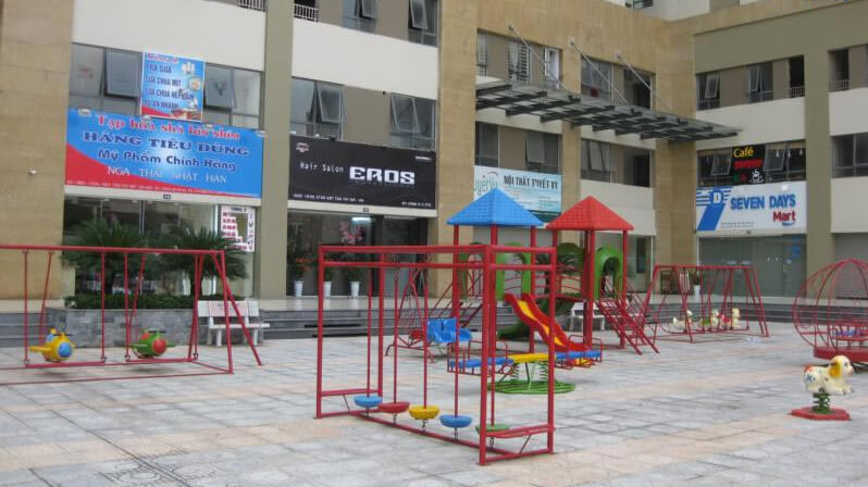 Khu vui chơi trẻ em khu đô thị Tân Tây Đô