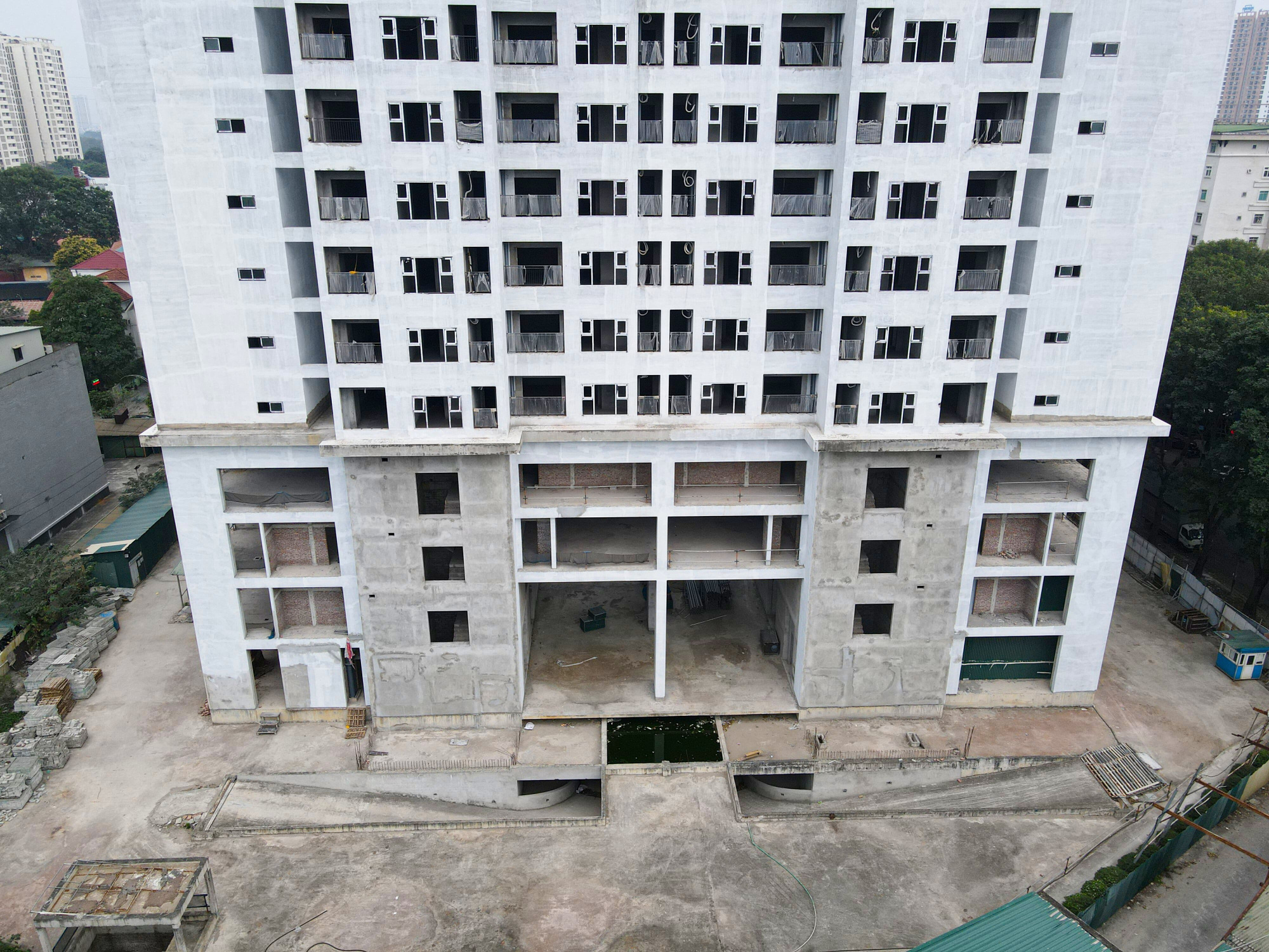 Hình ảnh thực tế trung tâm thương mại Athena Complex Pháp Vân