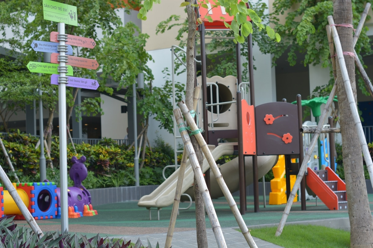 Khu vui chơi trẻ em của tòa nhà Sun Square
