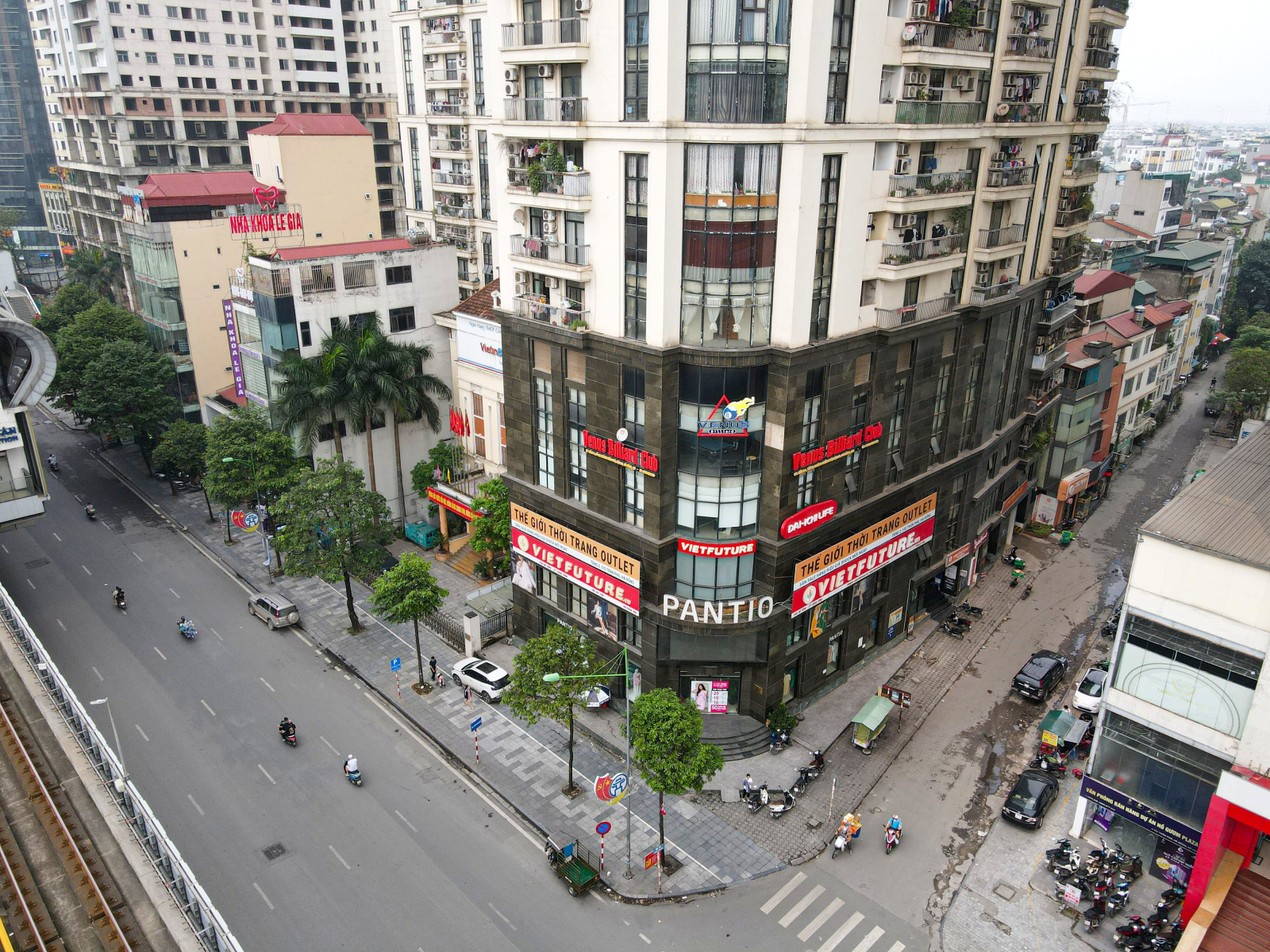Hình ảnh thực tế trung tâm thương mại Chung cư Westa