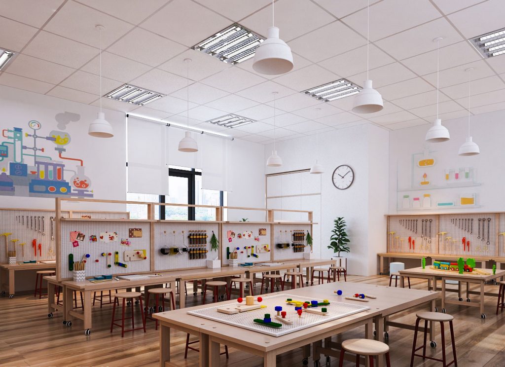 Trường mầm non STEAMe GARTEN của tòa nhà Hồ Gươm Plaza