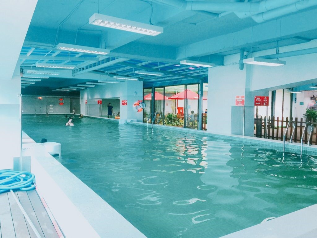 Bể bơi Hồ Gươm Green Pool của tòa nhà Hồ Gươm Plaza