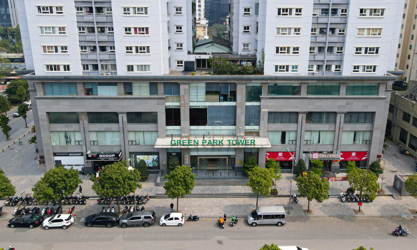 Khu thương mại dịch vụ của Đăng nhập Vuaboss Green Park Tower.png