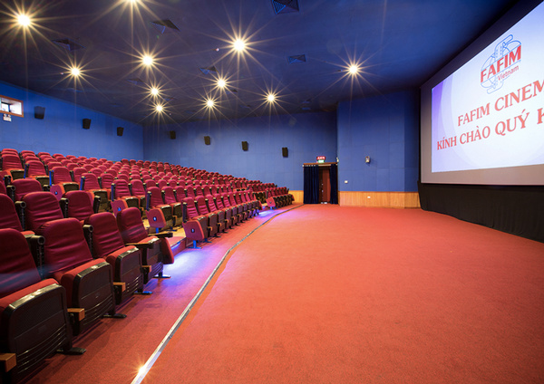 Hình ảnh thực tế rạp chiếu phim Fafilm - VNT Tower
